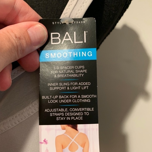 Bali Intimates One Smooth U Ultra Light Underwire Bra 38D NWT - Picture 4 of 6